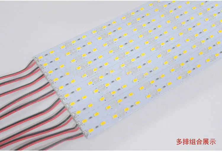 100pcs Super Bright hard rigid led strip 5630/5730 light DC12V 100cm 72 SMD 5630 Aluminum Alloy Led Strip For Cabinet | Освещение