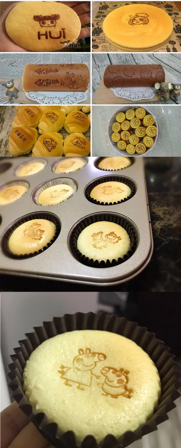 BOSSDEN DIY торт хлеб мясо латунь форма высечки деревянной ручкой бренд горячий логотип с тиснением фольгой плесень медная форма огненная форма