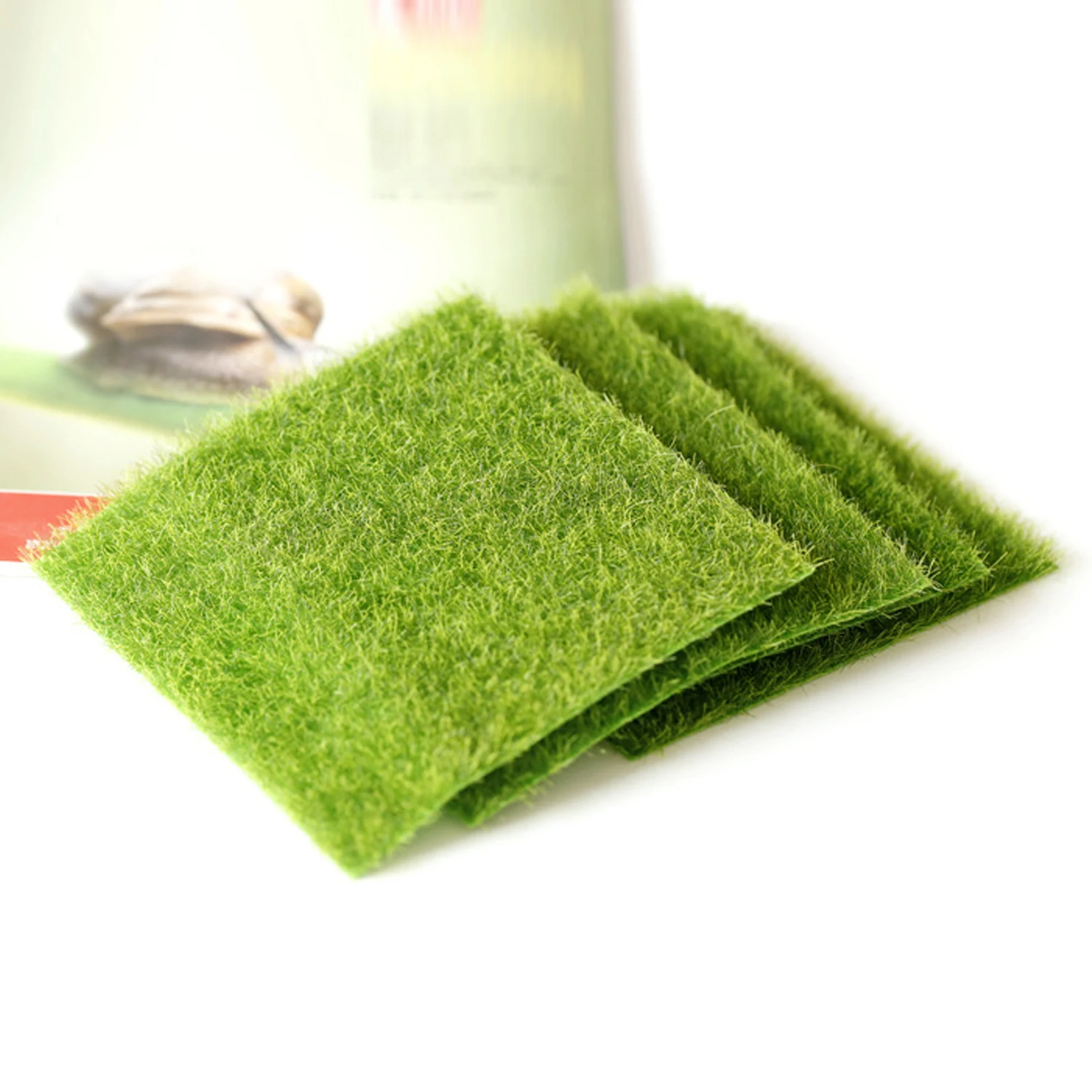 Детские игрушки сделай сам 2 шт пластик моделирование мини Bryophyte трава газонный