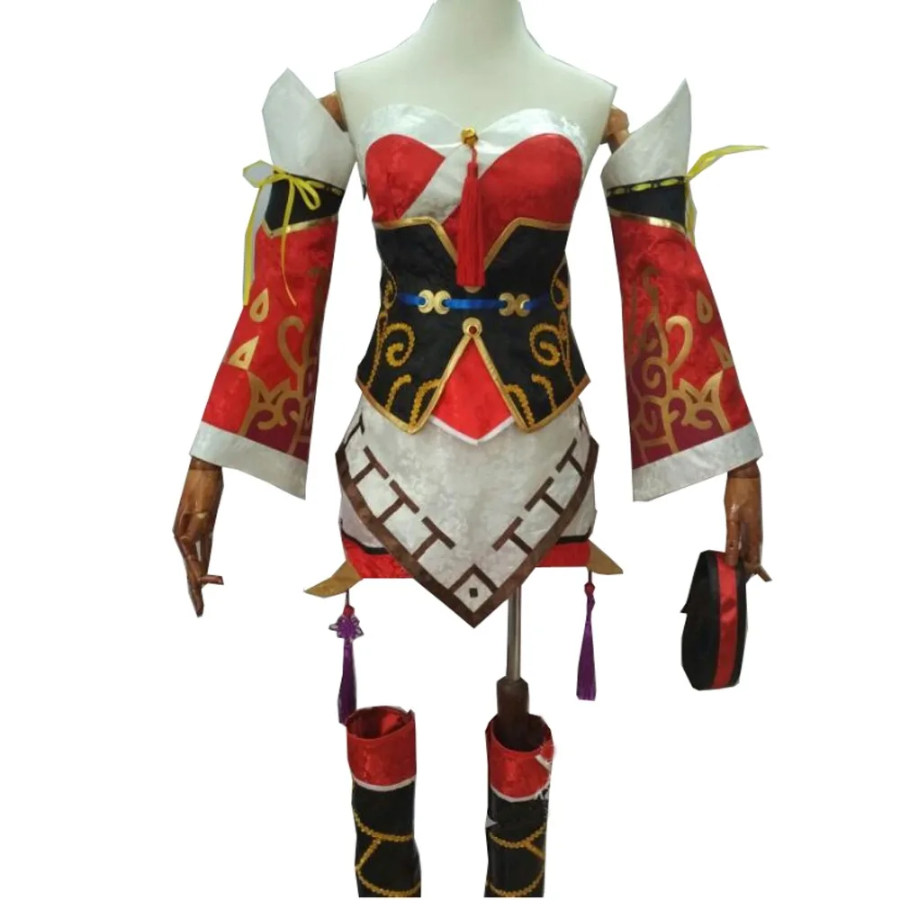 Костюм косплея Девятихвостой лисы Ари из игры LOL 2018, новая версия CG.