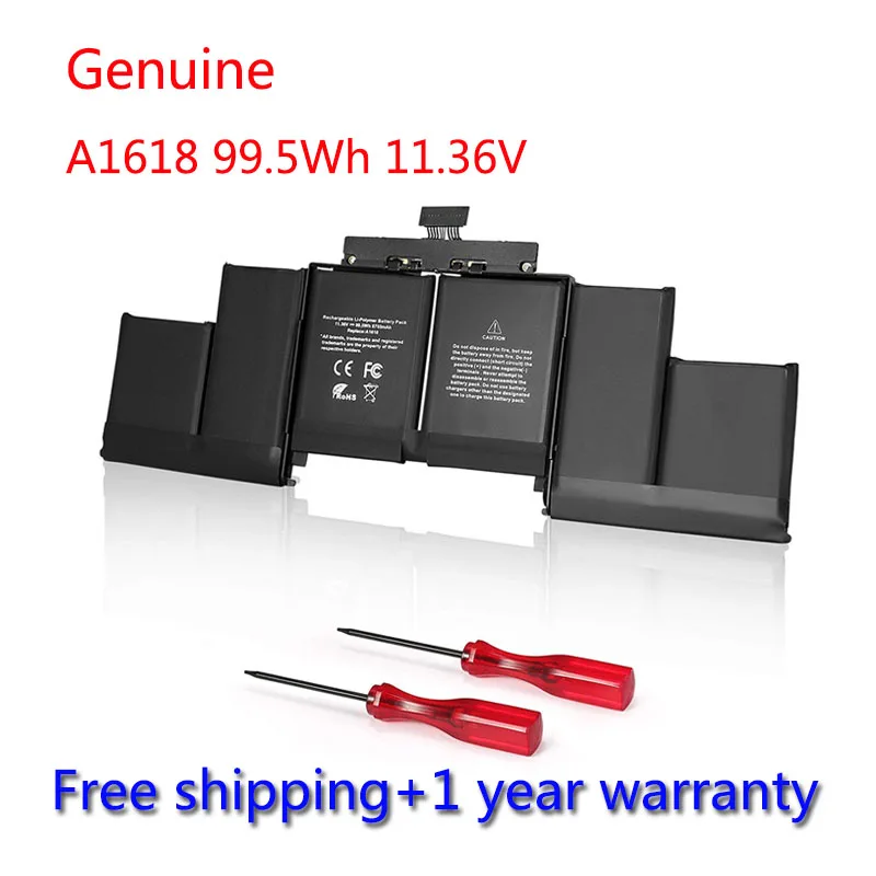 7 xinbox 99.5Wh 11,36 V A1618 A1398 Батарея для Apple MacBook Pro retina 15 ''15,4" дюймов год 020-00079 MJLQ2LL/MJLT2LL/A