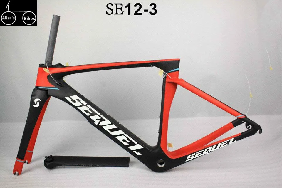 УГЛЕРОДНЫЙ шоссейный велосипед рама продолжение карбоновая дорожный 2017 Toray