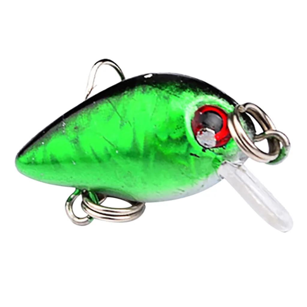 1 шт. рыболовные приманки 2 6 см пластиковые жесткие басовые 9 видов цветов блесна