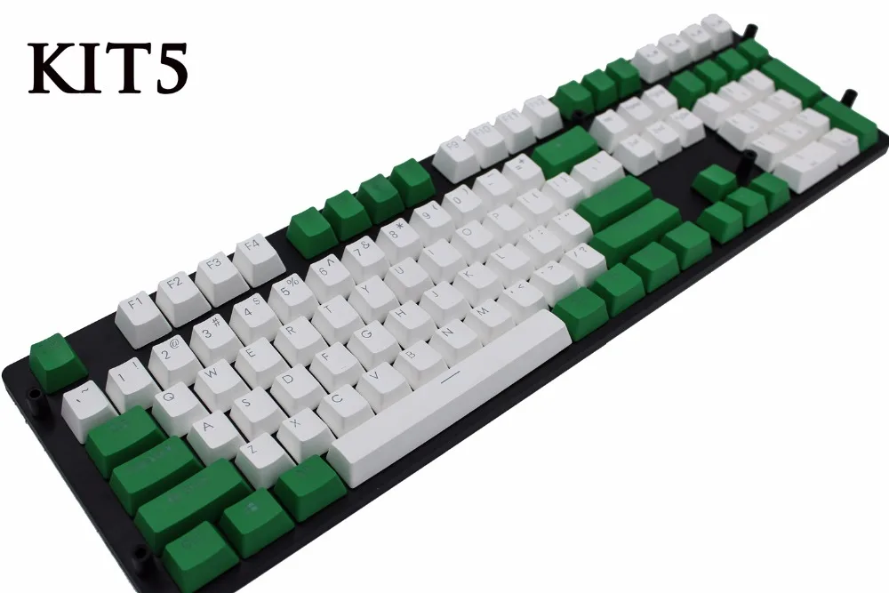 MP 108 Ключи светодиодный PBT Keycap двойной снимок с подсветкой колпачки OEM профиль Cherry MX Переключатель Keycap для механической игровой клавиатуры