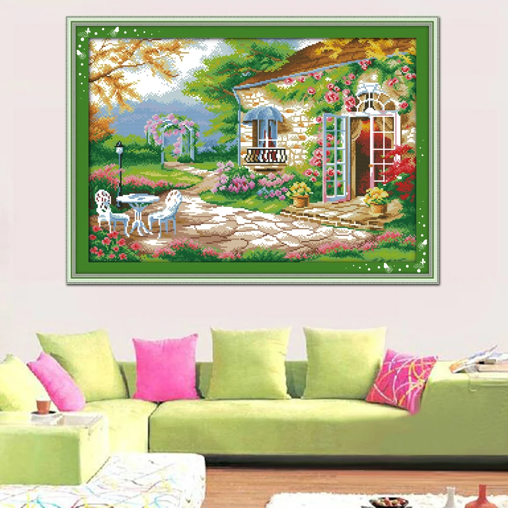 Набор для вышивки крестиком Joy Sunday F231 14CT 11CT|cross stitch kits|embroidery cross stitchcounted kits |