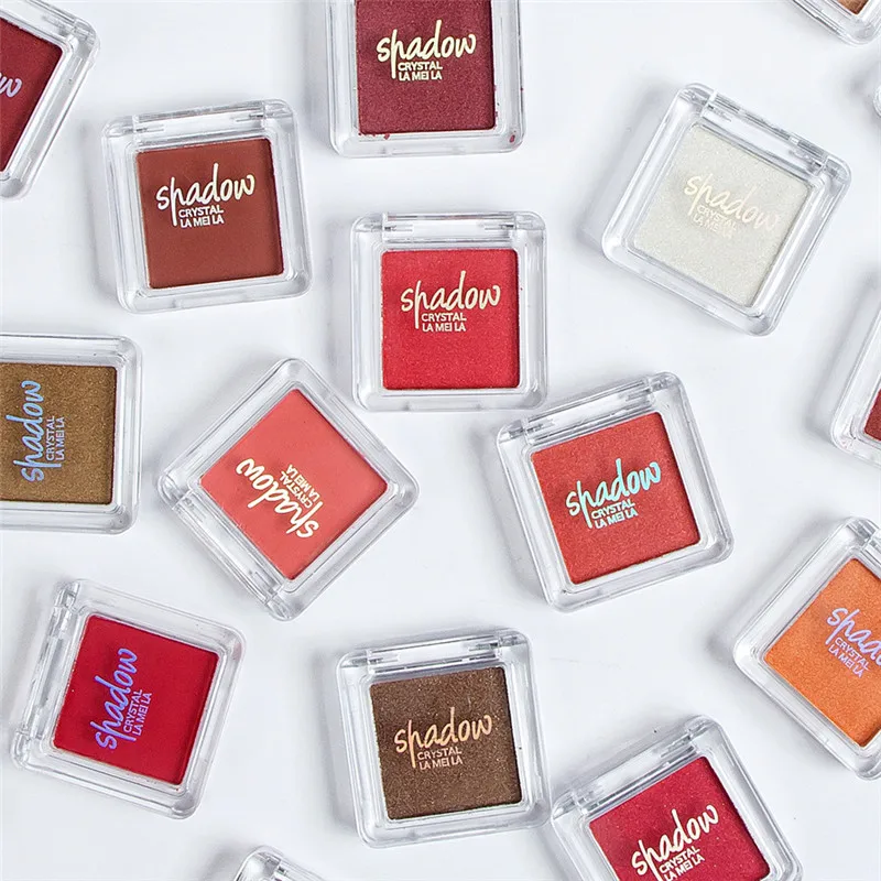 Мягкие блестящие тени для век металлик палитра теней мерцающие натуральный