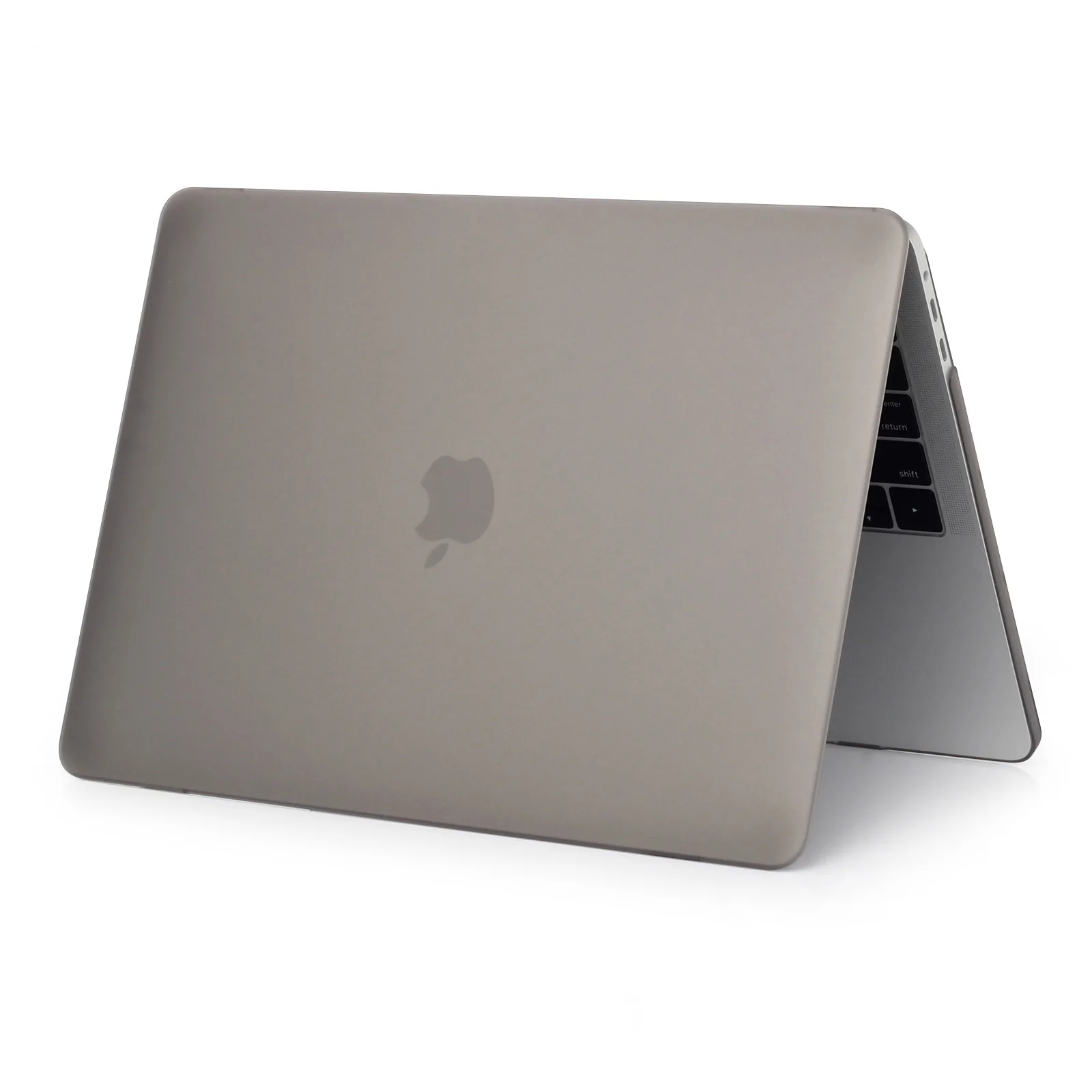 Gray-Matte MQTALLIN, матовый/Кристальный чехол для ноутбука MacBook Pro retina Air 11 12 13 15 дюймов, для Mac book new pro/Air 13, чехол - Цвет: Gray-Matte