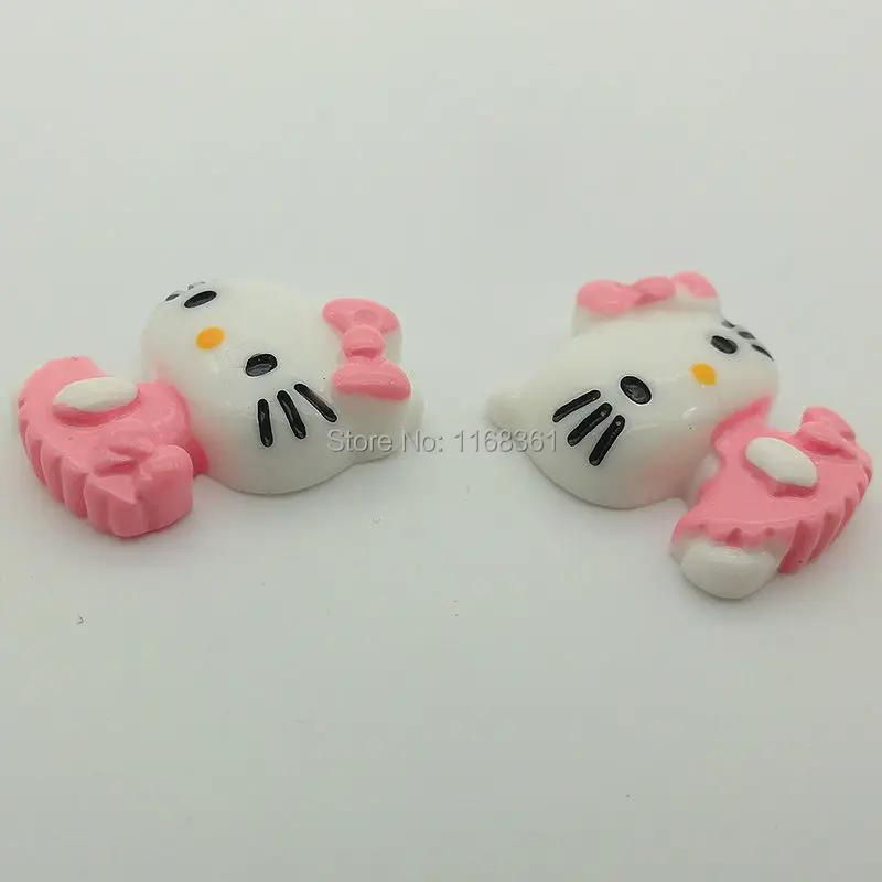 1 шт./лот смолы с плоской задней частью моделирование kawaii светло розовая юбка