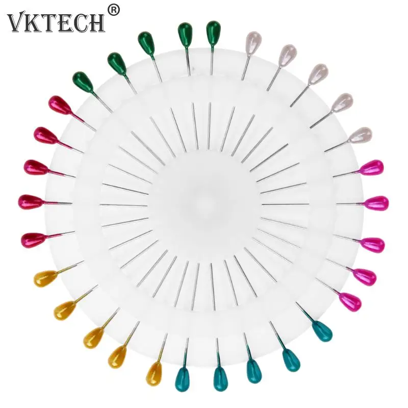 30 pcs 480 шт/30 шт Швейные Шпильки Красочные круглые жемчужные прямые головки шпильки локализация иглы Свадебный корсаж аксессуары для одежды - Цвет: 30 pcs