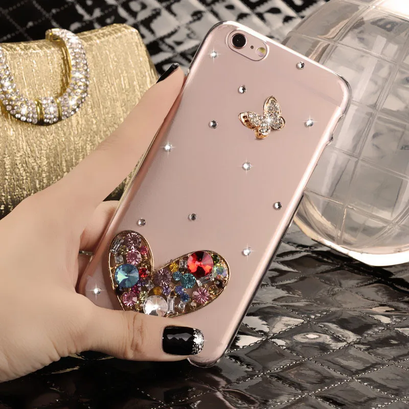 3D Блестящий чехол с кристаллами и бриллиантами для Apple iPhone XS MAX X XR 8 7 6s 6 Plus 5c 5 5S SE 4 4S