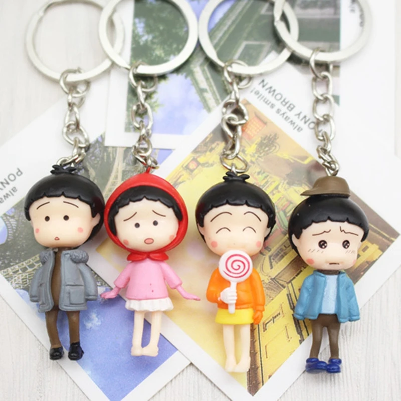 5 шт./компл. милые Мультяшные брелки с подвеской для мальчиков и девочек