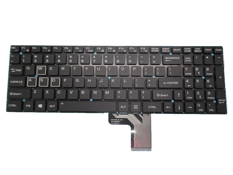Клавиатура для ноутбука ENZ Gamebook K36 X36 N36 GB 15X36 15N36 X36A K36A K36P X36U X36E 3 Английский