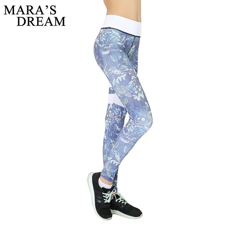 FFFcai женские сексуальные штаны для йоги с принтом сухие подходят спортивные