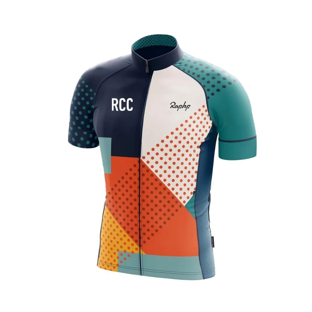 Мужская велосипедная рубашка RCC RAPHP из дышащей ткани с коротким рукавом 3 цвета