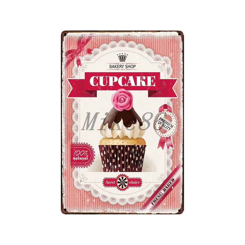 [Mike86] кексы вкусные KEEP CALM металлическая вывеска винтажный домашний Паб Магазин металлическая настенная живопись художественный плакат Искусство 20*30 см FG-507 - Цвет: SA-3850