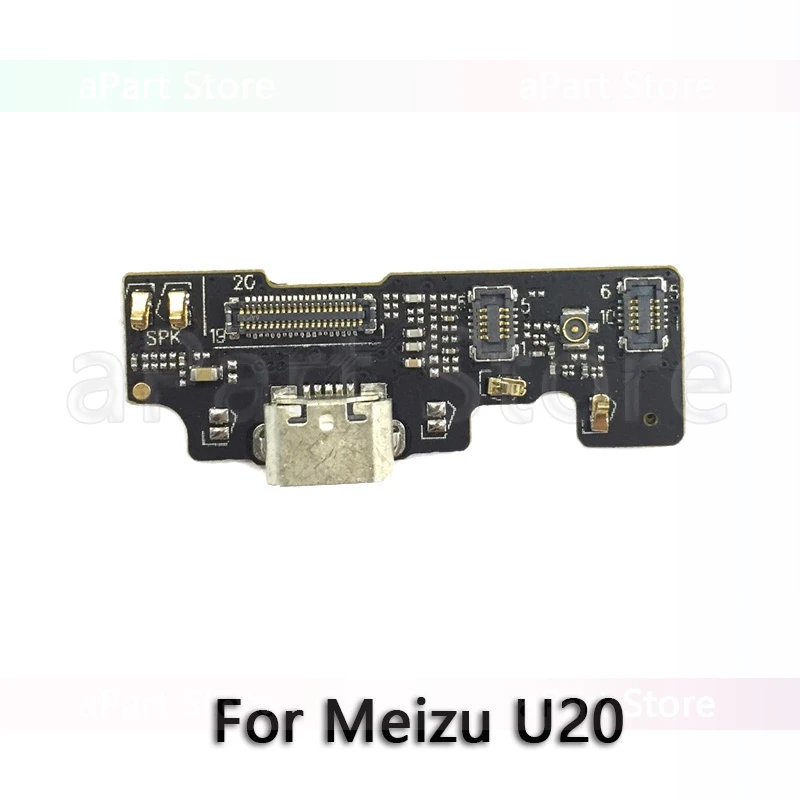 U20 USB Charging Port Charger Dock Connector Flex Cable For Meizu M1 M2 M3 M3s M5 M5s M6 Note Mini U10 U20 Original Phone Parts - Цвет: U20