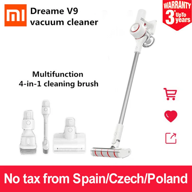 Xiaomi Dreame V9 ручной пылесос портативный беспроводной пылесборник беспроводной Циклон всасывания дома пол автомобиля очиститель