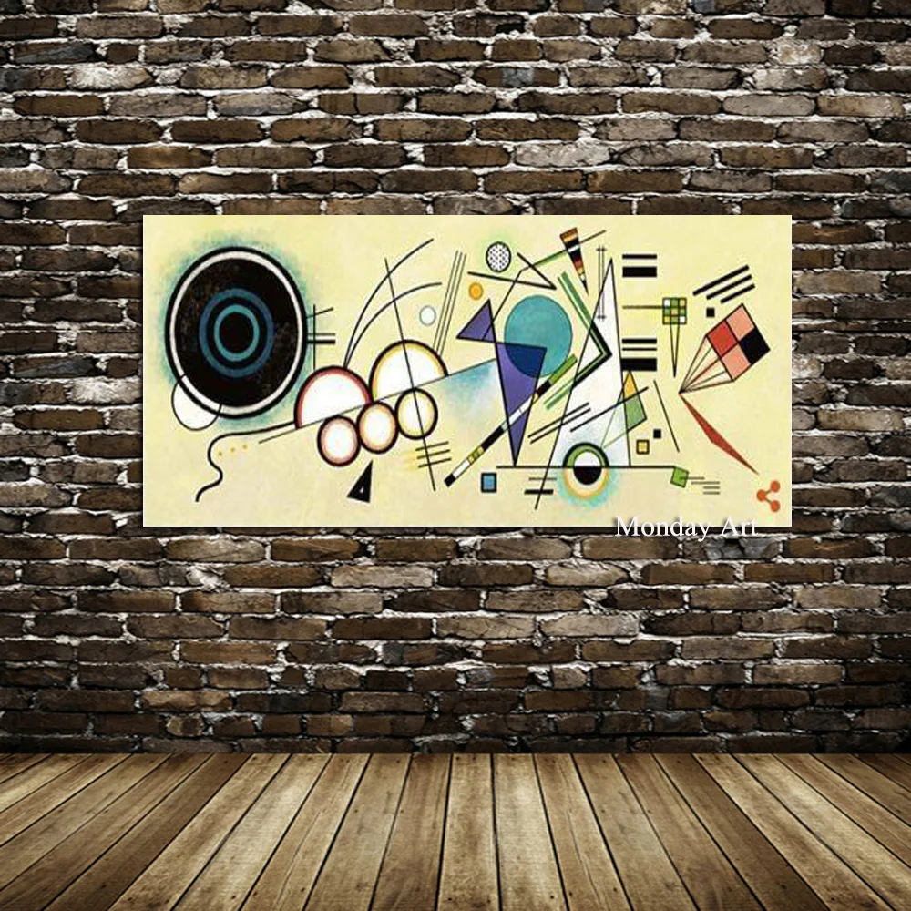 Wassily Kandinsky масляная живопись классическое художественное полотно настенный