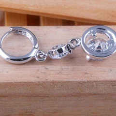 AAA класса CZ инкрустированные ювелирные изделия и красочные cz серьги-гвоздики