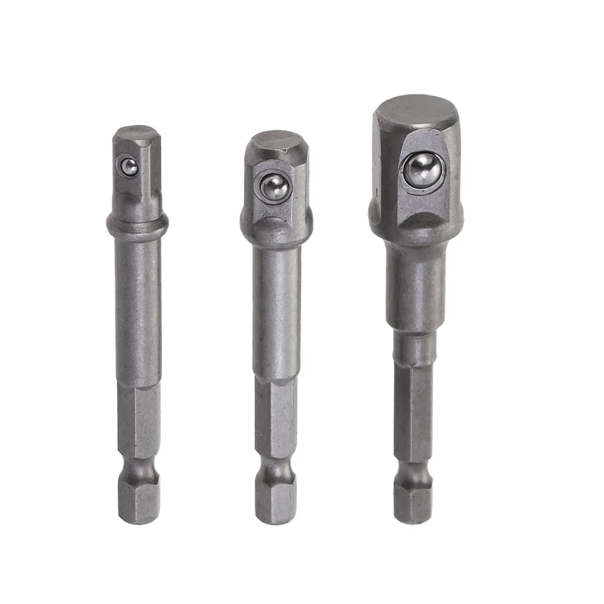 3 шт. 1/4 &quot3/8&quot 1/2 &quotудлинитель для сверла Шестигранная Головка Разъем питания