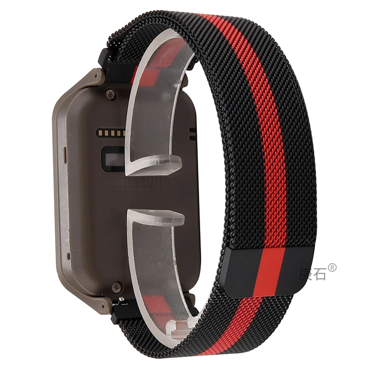 Ремешок для часов Gengshi Milanese loop samsung galaxy watch3 41 45 watch42 46 мм active active2 gear sport S3|Ремешки