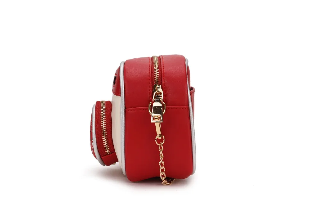 Модная забавная дизайнерская дамская сумочка на плечо из искусственной кожи в