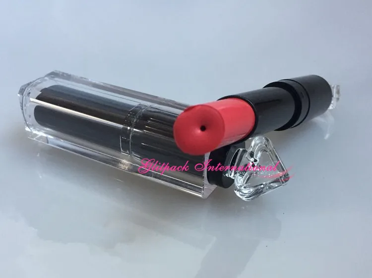 

50pcs/lot Guerlainn Black Empty Lipstick Container Lipstick Packaging Bottle Empty Lip balm Tube homemade DIY 11.1mm cup