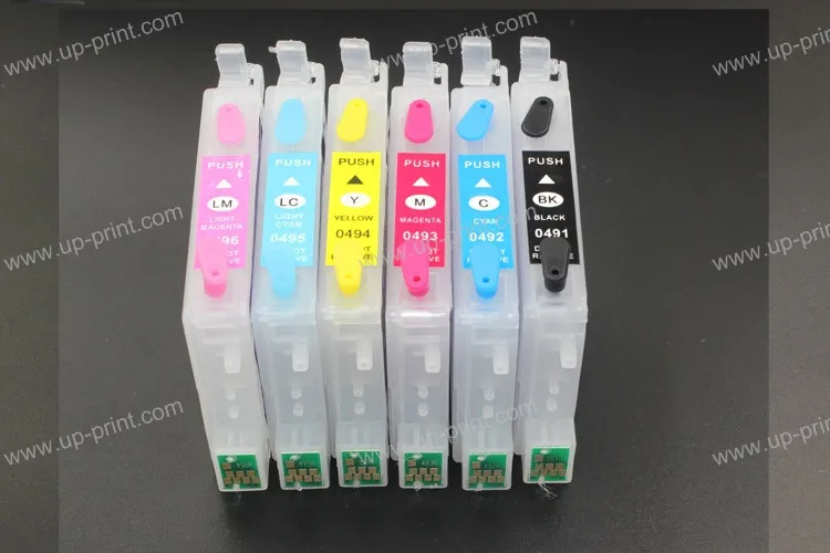 T0481-T0486 перезаправляемый картридж для epson RX500 RX600 R300 R300M R320 R220 R200 R340 RX620 R320 R340 RX640 с arc чип