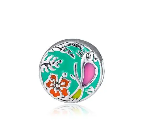 Серый CKK билетная книга амулеты 925 Fit Pandora Браслеты стерлингового серебра Шарм бусины для бусина для изготовления украшений Bijoux - Цвет: Серый