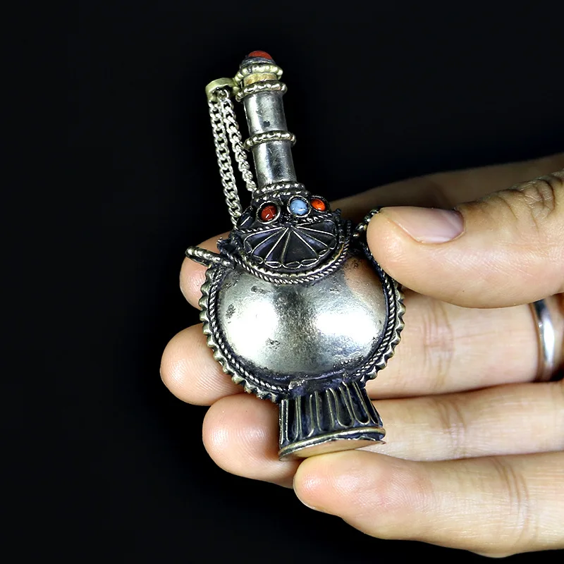 Тибетские этнические ремесла непальская медная бутылка ручной работы Тыква