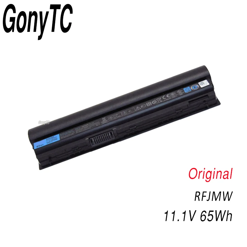 Black 11,1 В 65wh RFJMW ноутбук Батарея для DELL Latitude E6320 E6330 E6220 E6230 E6120 FRR0G KJ321 K4CP5 J79X4 7FF1K - Цвет: Black