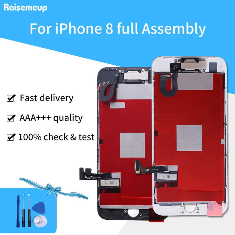 Полный комплект для iPhone 8 сменный ЖК-дисплей сенсорный экран дигитайзер в сборе +
