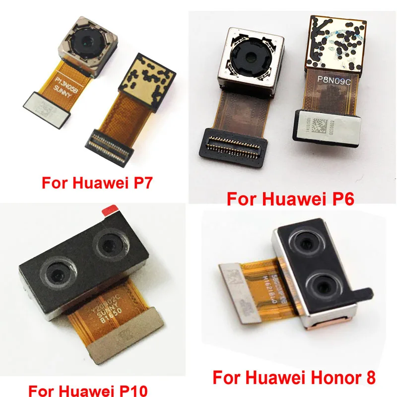 Для huawei Honor 8 9 10 6X 7X mate 9 10 20 P20 Lite P6 P7 P9 P10 Plus задняя Задняя Основная задняя камера Модуль гибкий кабель