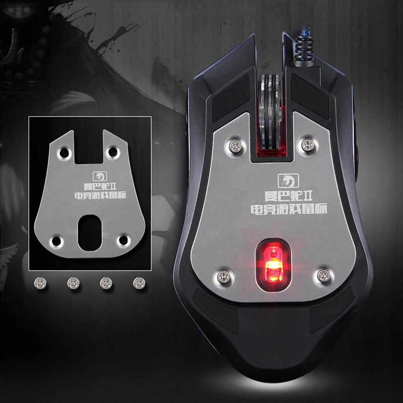 Эргономичная оптическая игровая мышь проводная USB-мышь 2400DPI геймерские мыши с