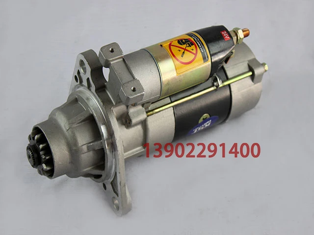 The motor Sumitomo SH350 excavator start starter / MITSUBISHI 6D24 engine | Строительные инструменты