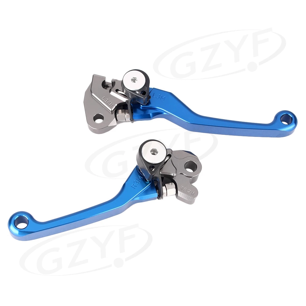 Рычаги тормозной муфты CNC для Kawasaki KX65 2000-2016 и KX125 2000-2005 KX250 2000-2004 KX250F 2004 Для RMZ450 2005-2016