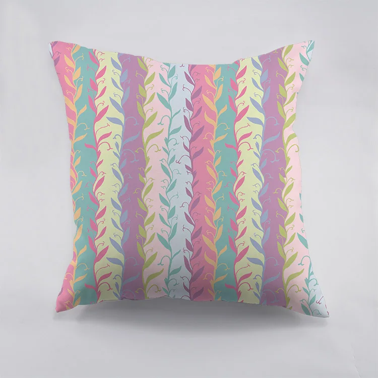 Декоративная подушка в форме ивы и полосы наволочка для дивана домашний декор |