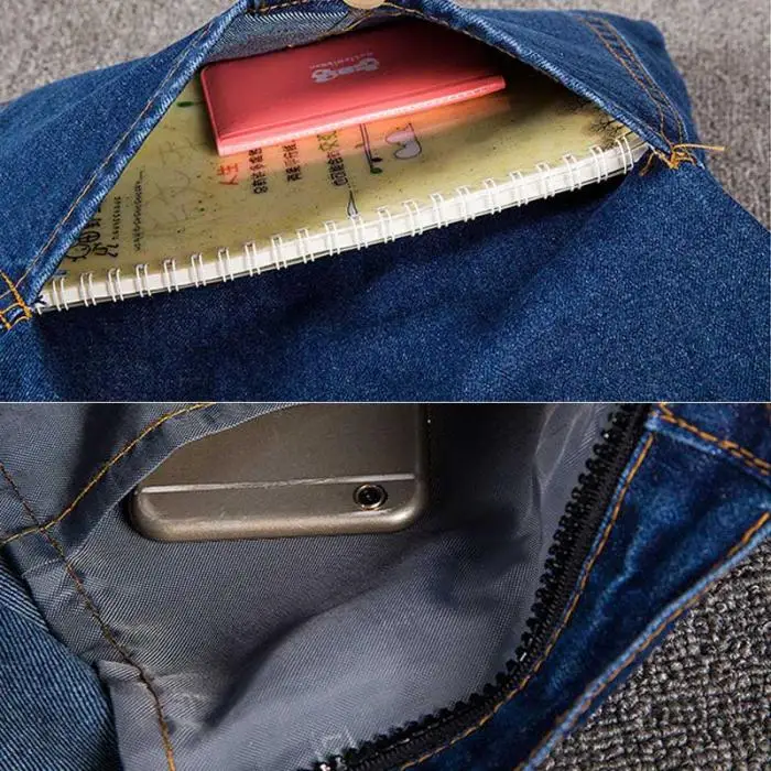 Модные женские сумки-мессенджеры, джинсовые женские клатчи, повседневные сумки на плечо-OPK