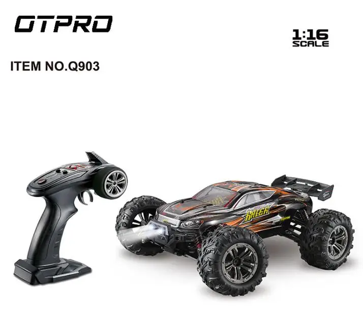 Q903 Радиоуправляемый автомобиль Бесщеточный 2 4G 1:16 4WD 52 км/ч высокоскоростной