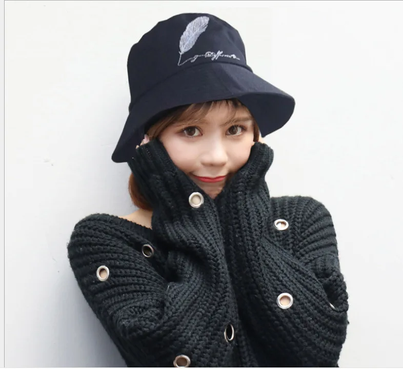 Осенне-зимние шапки оригинальный новый узор шапка для раковины с вышивкой