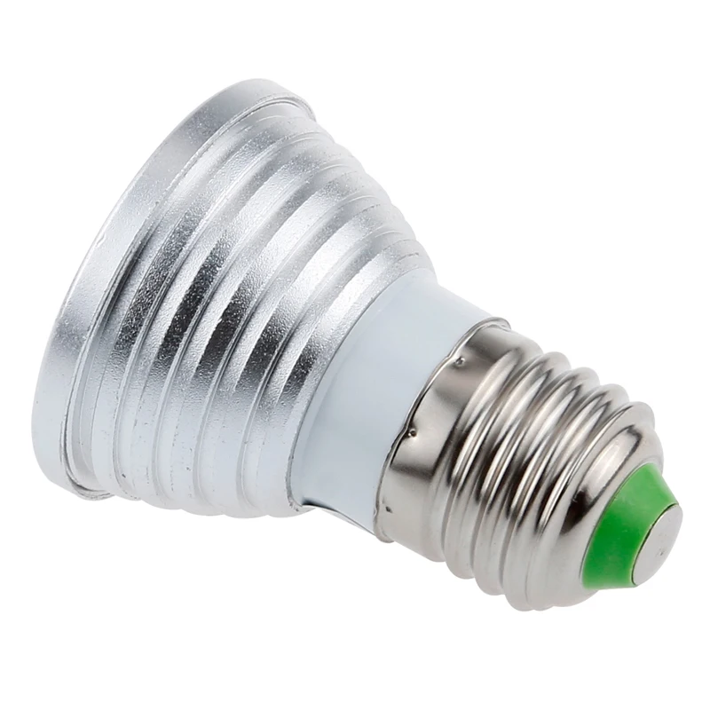 Светодиодная RGB лампа 4 Вт E27 16 цветов с ИК пультом ДУ|e27 rgb|led bulbrgb led bulb |