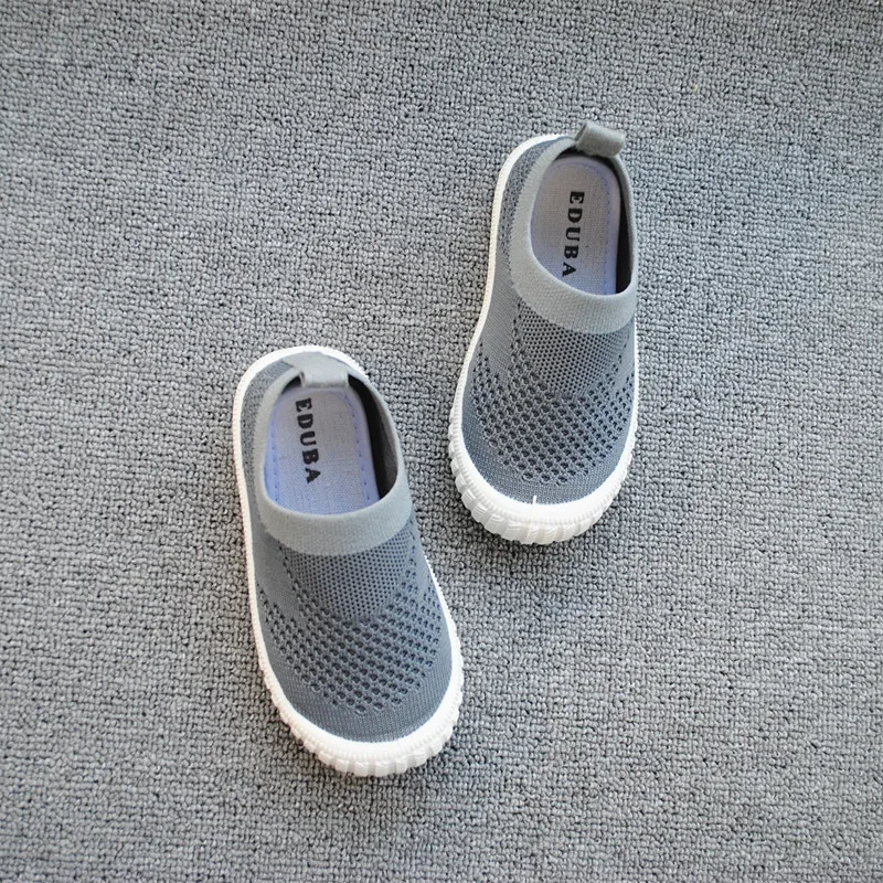 Kids Fly Knitting Casual red Shoes Running Sporting Children Outdoor E-69 Soft Breathable Comfortable Boys Girls | Детская одежда и