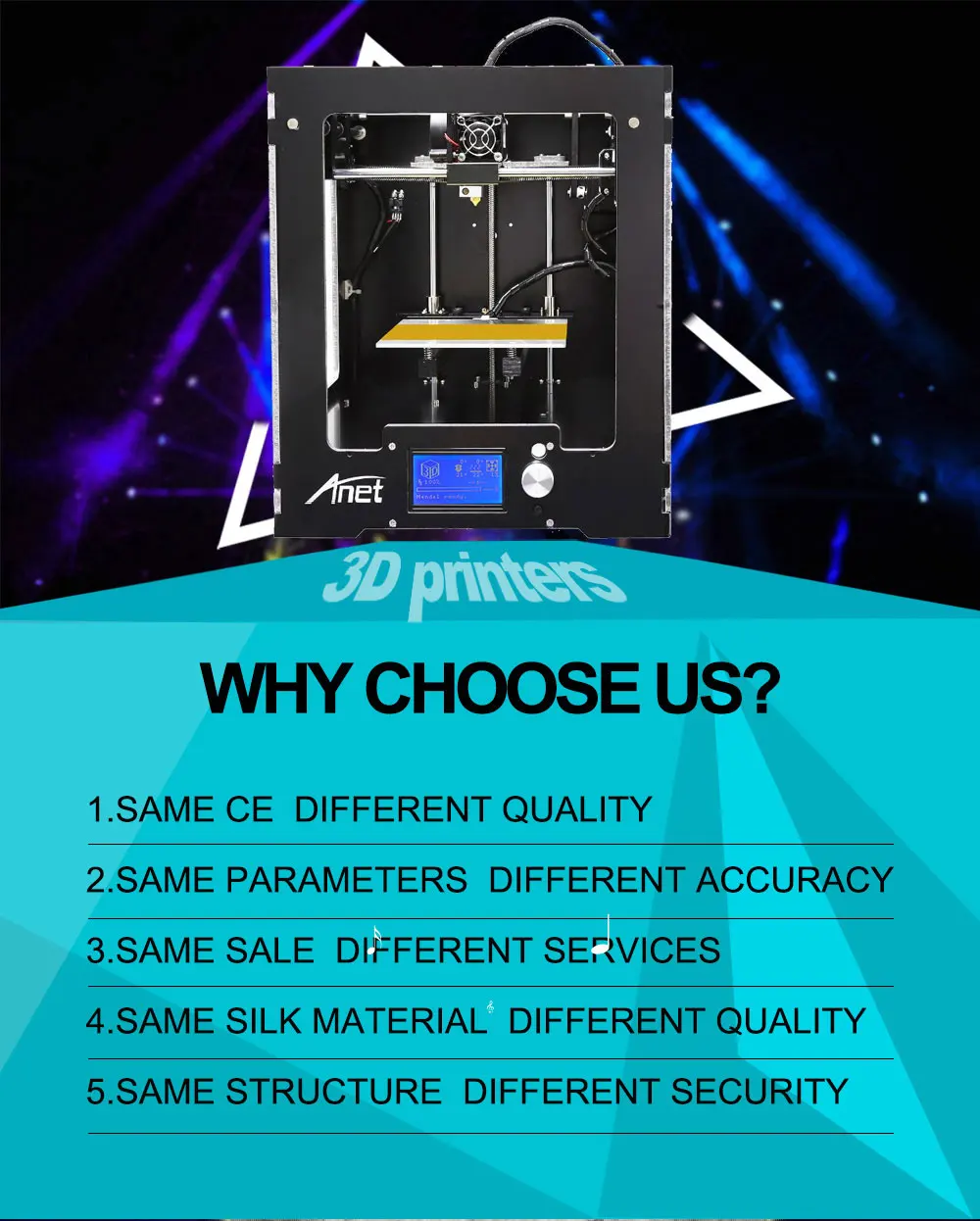 Anet A3S Высокоточная цифровая печатная машина 150*150*150 мм размер печати 3d домашний принтер Прямая поставка 0,1 мм разрешение слоя