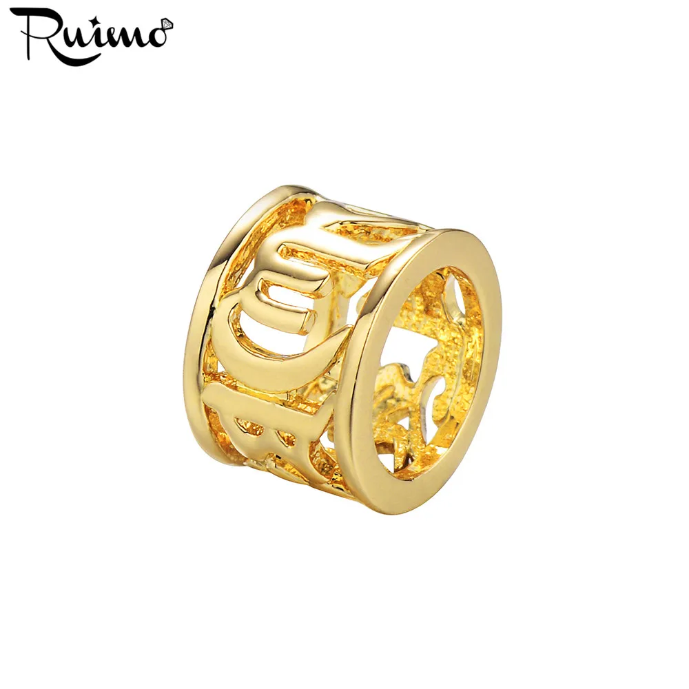 Роскошные женские Очаровательные Полые ювелирные изделия RUIMO бусины для