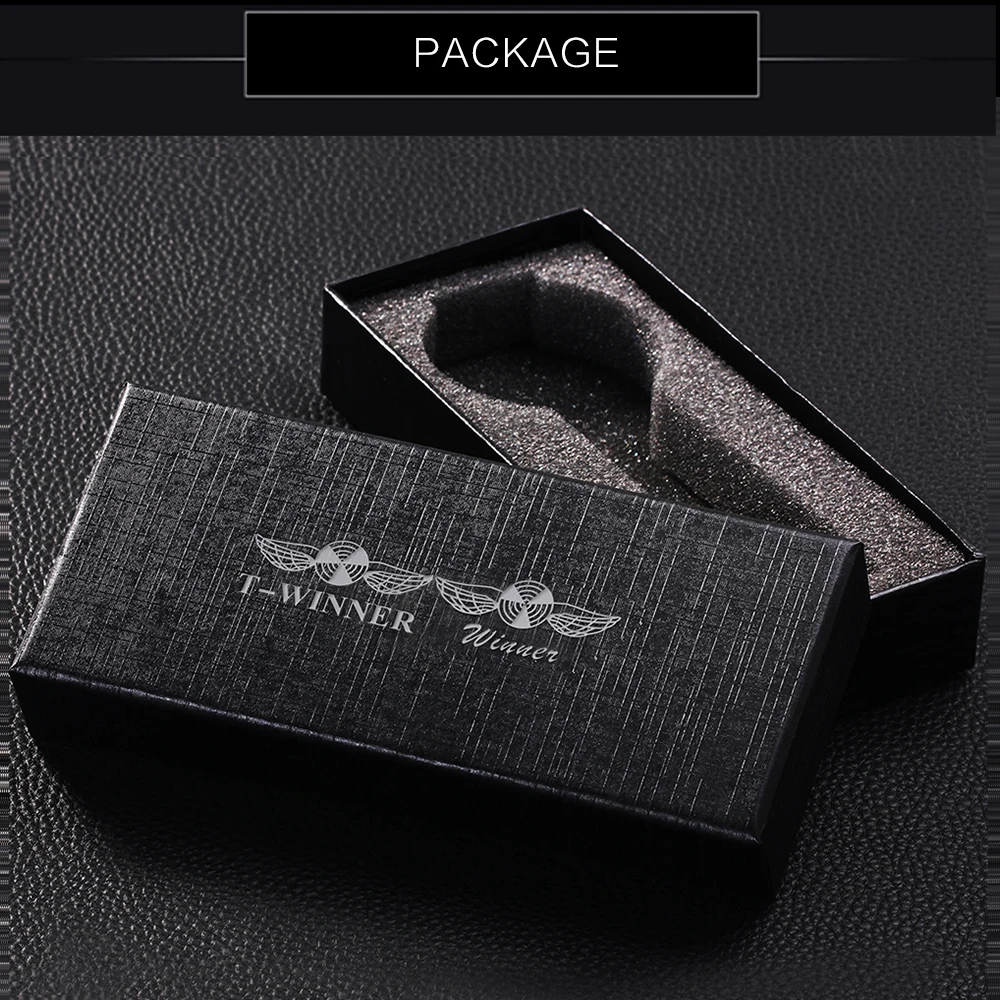 WINNER Royal модные женские часы с скелетом светящиеся стрелки циферблат кожаный