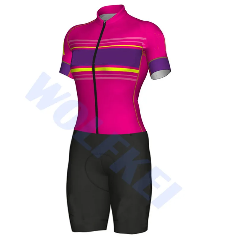Skinsuit h5 Летняя одежда для велоспорта цельный комбинезон Ropa Ciclismo 3 задних кармана Женская велосипедная одежда# SK2019000627001 - Цвет: Skinsuit h5