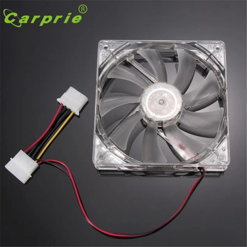 Computer Fan Quad 4-LED Light 120x120x25mm DC 7V 4Pin PC Case Cooling Mod | Компьютеры и офис