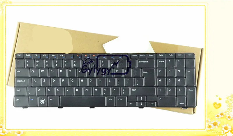 Клавиатура с Большой Введите для Dell Inspiron 17R N7010 8V8RT 08V8RT AEZE6700110 9Z. N3E82. B1D V104025CS