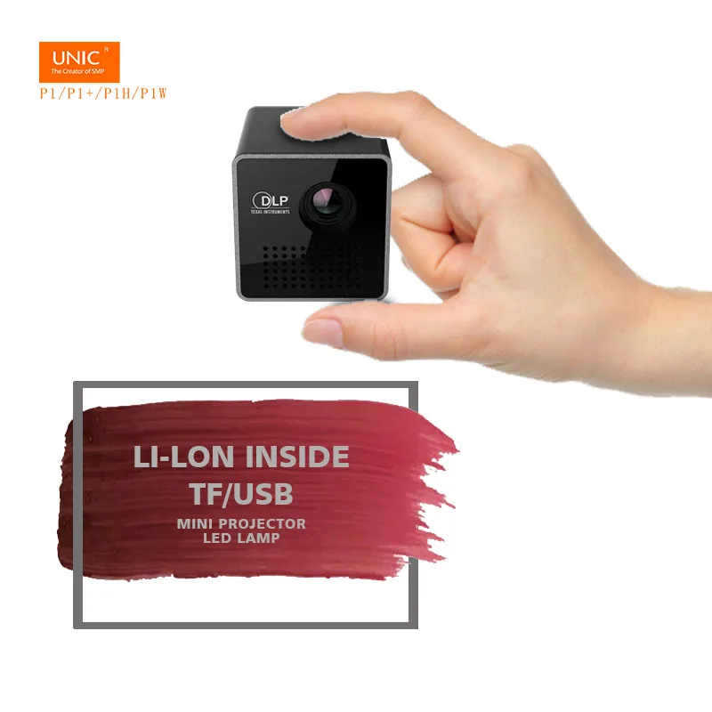 P1/p1handhold Пико HD DLP LED 3D проектор proyector с Батарея встроенный withtf/Micro USB|3d projector|led 3d