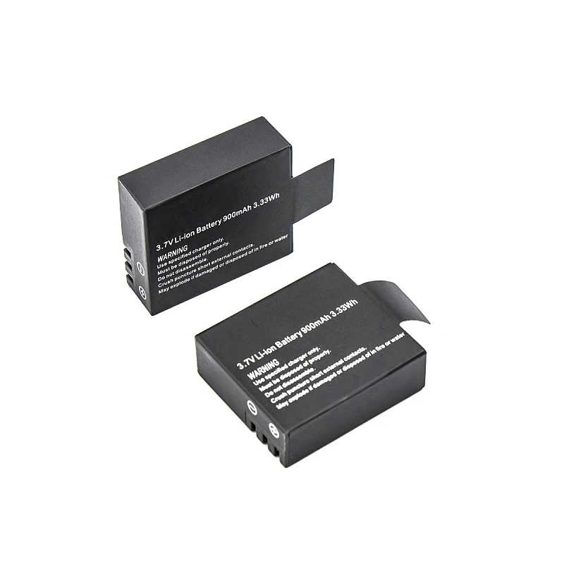 4 шт. перезаряжаемая батарея двойное зарядное устройство USB для SJCAM SJ4000 SJ5000 PLUS WIFI 4k